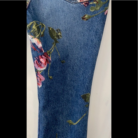 Roberto Cavalli Vintage 90s Hand Painted Jeans - Picture 8 of 16